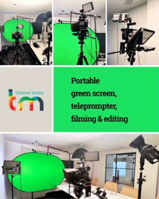 As part of our video production services, we’ve been delivering green screen solutions for years. From full studio productions to fast portable green screen setups, Tailored Media covers it all. Here’s a look behind the scenes of our latest portable setup.

Perfect for organisations, brands, agencies, and corporate teams who need high‑quality filming anywhere.

Quick green screen setup. Teleprompter‑ready. Remote editing included.

Whether you need a full studio or a compact on‑site solution, we make content creation effortless.

#TailoredMedia #videography #greenscreen #videoproduction #corporate